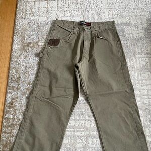 Wrangler Riggs Tear Proof Workwear Mens 33 Pants HEMMED see pics great conditin